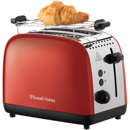 Тостер Russell Hobbs Colours Plus 26554-56 красный