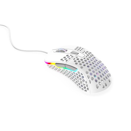 Мышь проводная Xtrfy M4 RGB (XG-M4-RGB-WHITE) белый