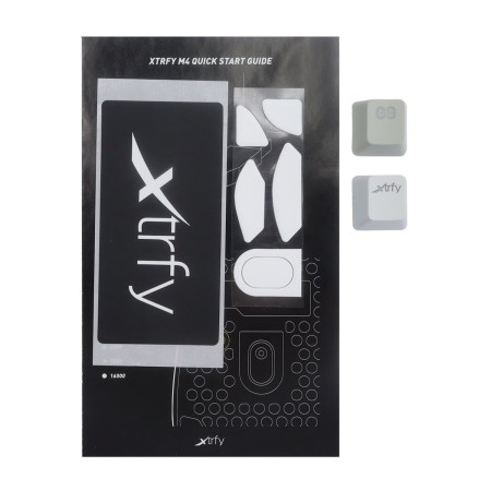 Мышь проводная Xtrfy M4 RGB (XG-M4-RGB-WHITE) белый