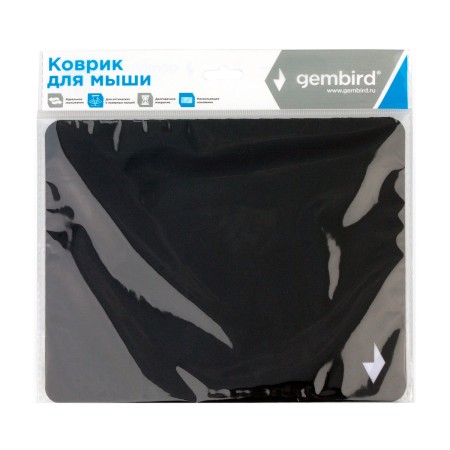Коврик Gembird MP-BLACK-S черный