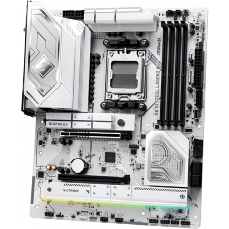 Материнская плата ASRock X870 Steel Legend WiFi белый