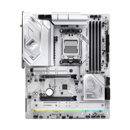 Материнская плата ASRock X870 Steel Legend WiFi (90-MXBPJ0-A0UAYZ) белый