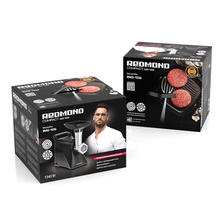 Мясорубка Redmond RMG-1236 черный