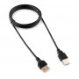 Кабель USB 2.0 Type-A - USB 2.0 Type-A Cablexpert CC-USB2-AMAF-6B-N 1.8 м черный