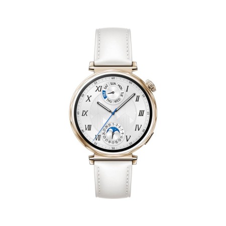 Смарт-часы Huawei Watch GT 5 JNA-B19 (55020DHA) золотистый/белый (1 ремешок) 41 мм