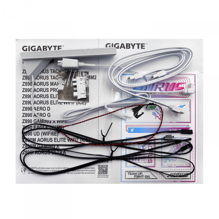 Материнская плата GIGABYTE Z890 AORUS ELITE X ICE белый