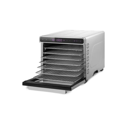 Сушилка для овощей и фруктов Kitfort КТ-1925 серебристый