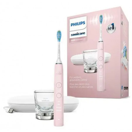 Электрическая зубная щетка Philips Sonicare 9000 DiamondClean (HX9911/29) розовый