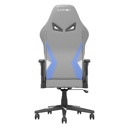 Кресло игровое Karnox HERO Lava Edition (KX80010205-LA) серый/голубой