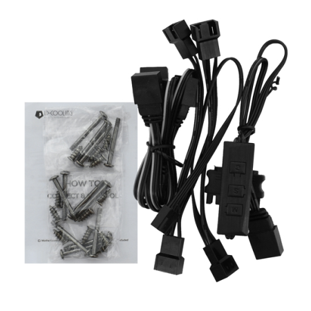 Комплект вентиляторов ID-COOLING TF-12025-ARGB-TRIO-SNOW 3шт белый