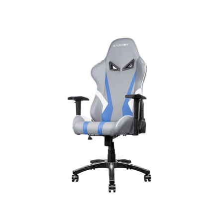 Кресло игровое Karnox HERO Lava Edition (KX800105-LA) серый/синий