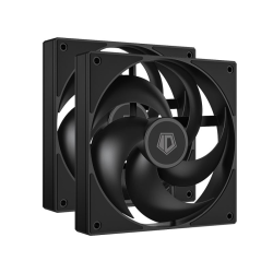 Комплект вентиляторов ID-COOLING AS-140-K DUET 2 шт черный