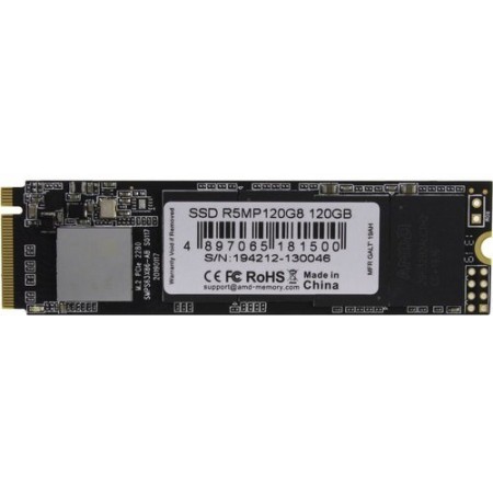 120 ГБ SSD диск AMD Radeon R5 (R5MP120G8) черный
