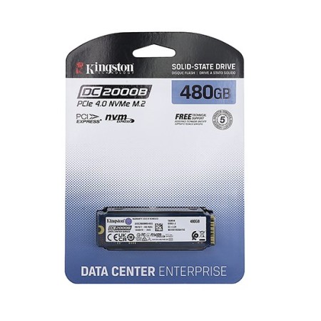 480 ГБ SSD диск Kingston DC2000B (SEDC2000BM8/480G) синий