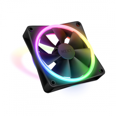 Вентилятор NZXT F120 RGB DUO (RF-D12SF-B1) черный