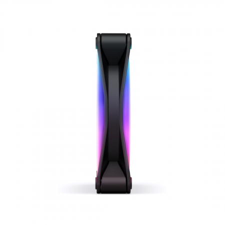 Вентилятор NZXT F120 RGB DUO (RF-D12SF-B1) черный