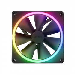 Вентилятор NZXT F140 RGB DUO (RF-D14SF-B1) черный