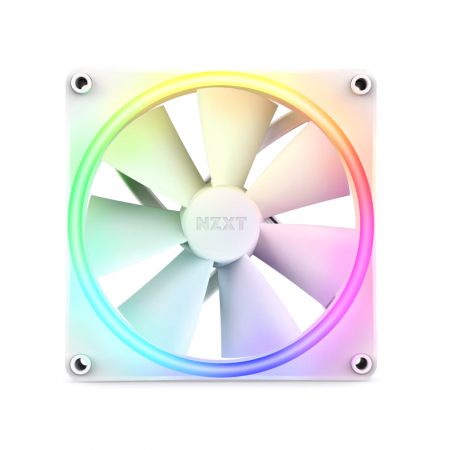Вентилятор NZXT F140 RGB DUO (RF-D14SF-W1) белый