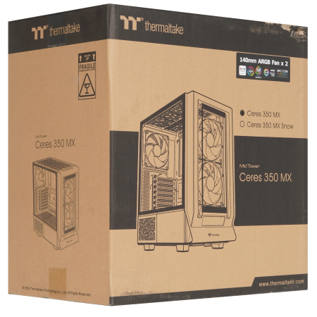 Корпус Thermaltake Ceres 350 MX (CA-1Z3-00M1WN-00) черный