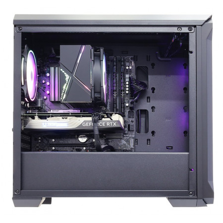 Системный блок Ryzen 7 5700X3D-3.0GHz/B550/RAM 32GB/SSD 1TB (M.2)/RTX4060Ti-16GB/no DVD/750W/ черный