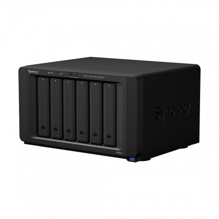 Сетевое хранилище (NAS) Synology DS1621+ черный