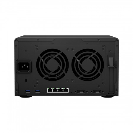 Сетевое хранилище (NAS) Synology DS1621+ черный