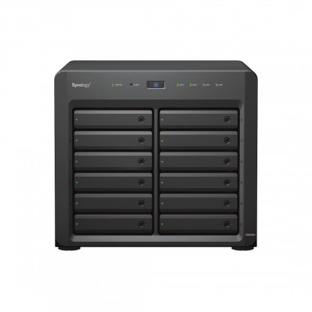 Сетевое хранилище (NAS) Synology DS2422+ черный