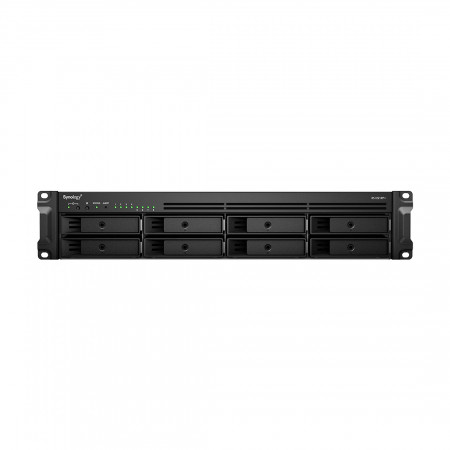Сетевое хранилище (NAS) Synology RS1221+ серебристый