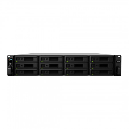 Сетевое хранилище (NAS) Synology RS3618xs серебристый