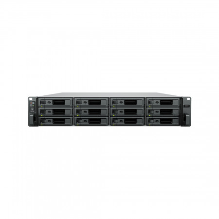 Сетевое хранилище (NAS) Synology SA3410 серебристый