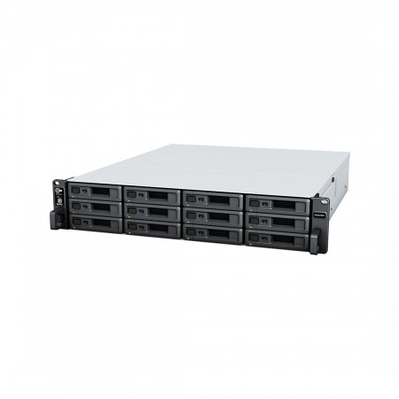 Сетевое хранилище (NAS) Synology RS2423+ серебристый