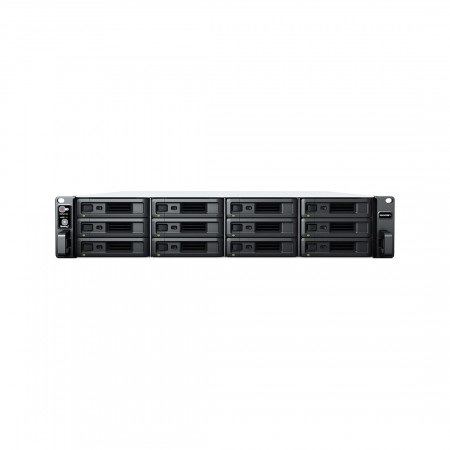 Сетевое хранилище (NAS) Synology RS2423+ серебристый