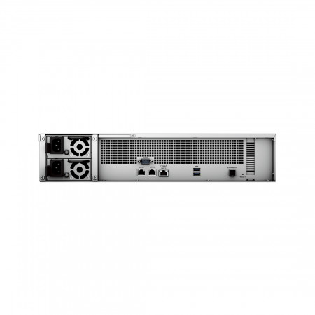Сетевое хранилище (NAS) Synology RS2423+ серебристый