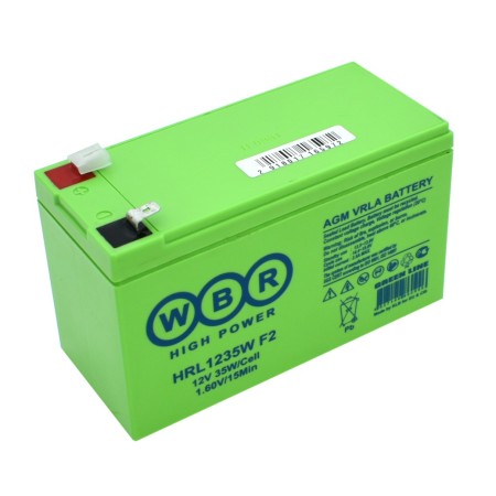 Аккумуляторная батарея для ИБП WBR HRL1235W F2 зеленый