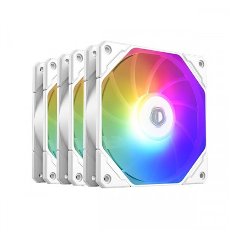 Комплект вентиляторов ID-COOLING TF Series (TF-12025-PRO-ARGB TRIO WHITE) 3 шт белый