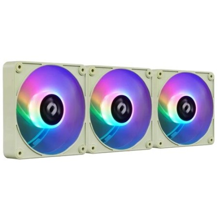 Комплект вентиляторов Thermaltake CT120 EX Reverse ARGB Sync Matcha Green (CL-F198-PL12MG-A) 3 шт зеленый
