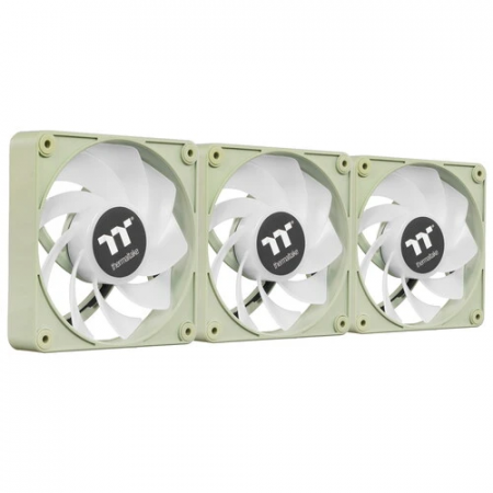 Комплект вентиляторов Thermaltake CT120 EX Reverse ARGB Sync Matcha Green (CL-F198-PL12MG-A) 3 шт зеленый