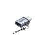 Переходник USB 3.0 Type-A - USB 3.1 Type-C Ugreen US270 (50283) 0.15 м серебристый