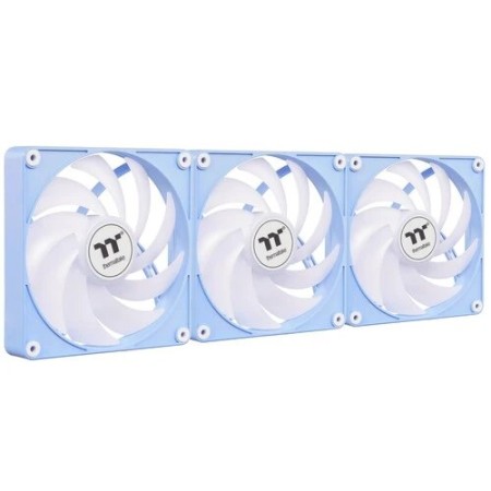 Комплект вентиляторов Thermaltake CT140 EX Reverse ARGB Sync Hydrangea Blue (CL-F199-PL14BU-A) 3 шт белый