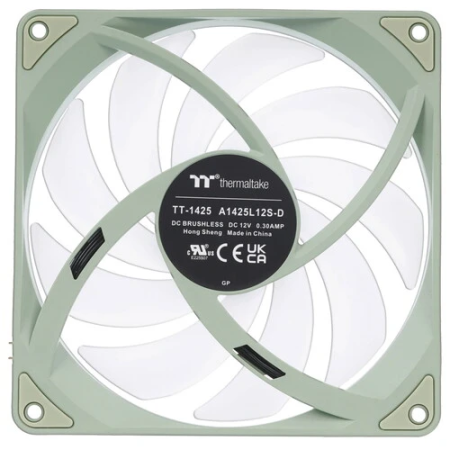 Комплект вентиляторов Thermaltake CT140 EX Reverse ARGB Sync Matcha Green (CL-F199-PL14MG-A) 3 шт зеленый