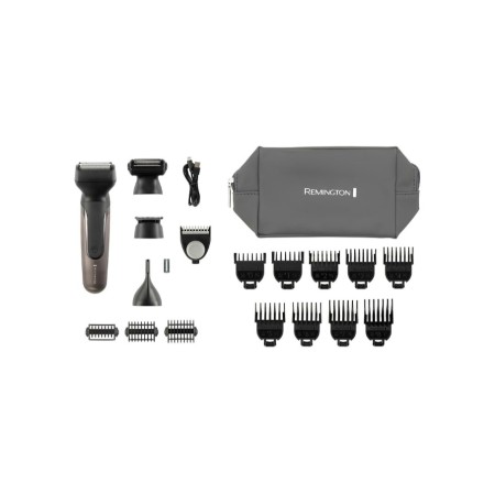 Машинка для стрижки волос Remington PG780 серый/черный