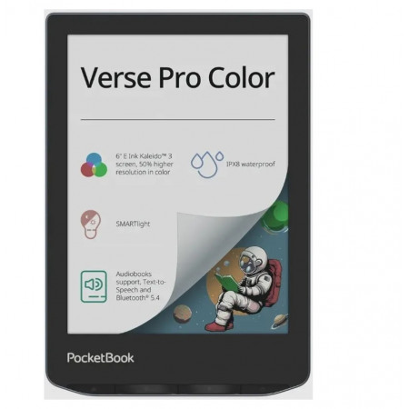 6" Электронная книга PocketBook 634 Verse Pro (PB634K3-1-CIS) синий