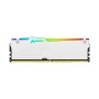 Оперативная память Kingston FURY Beast White RGB (KF556C40BWA-32) 32 ГБ белый
