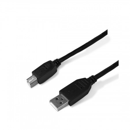 Кабель USB 2.0 Type-A - USB 2.0 Type-B SVC AB0150-P 1.5 м черный