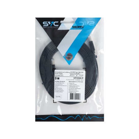 Кабель HDMI - HDMI SVC HF0300-P 3 м черный
