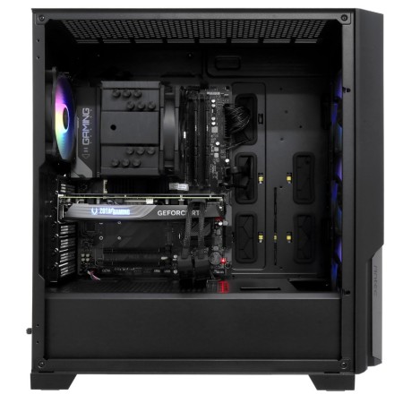 Системный блок Core i7-14700F-2.1GHz/B760/RAM 32GB/SSD 1TB (M.2)/RTX 4070 SUPER-12GB/no DVD/850W/ черный