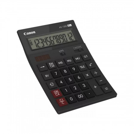 Калькулятор настольный Canon AS-1200 (4599B001) черный