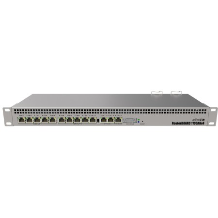 Маршрутизатор MikroTik RB1100x4 серебристый