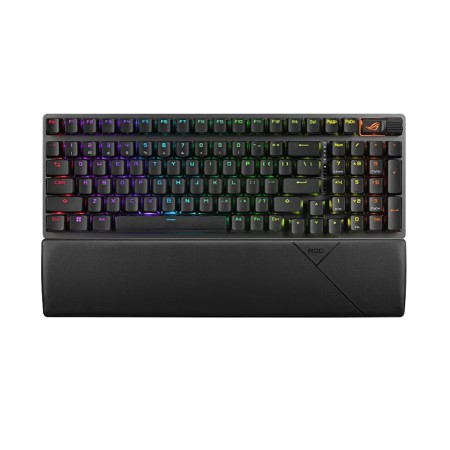 Клавиатура проводная + беспроводная ASUS ROG Strix Scope II 96 Wireless (90MP037A-BKRA00) чёрный
