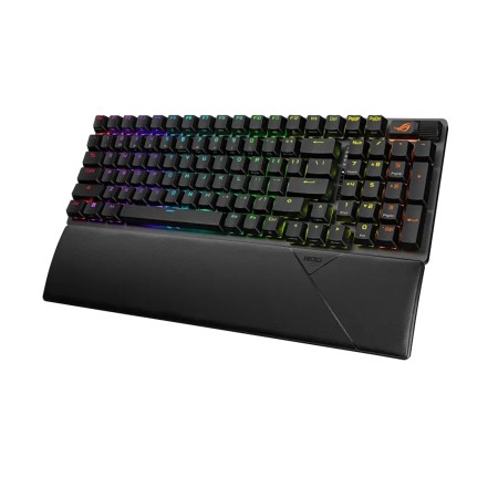 Клавиатура проводная + беспроводная ASUS ROG Strix Scope II 96 Wireless (90MP037A-BKRA00) чёрный